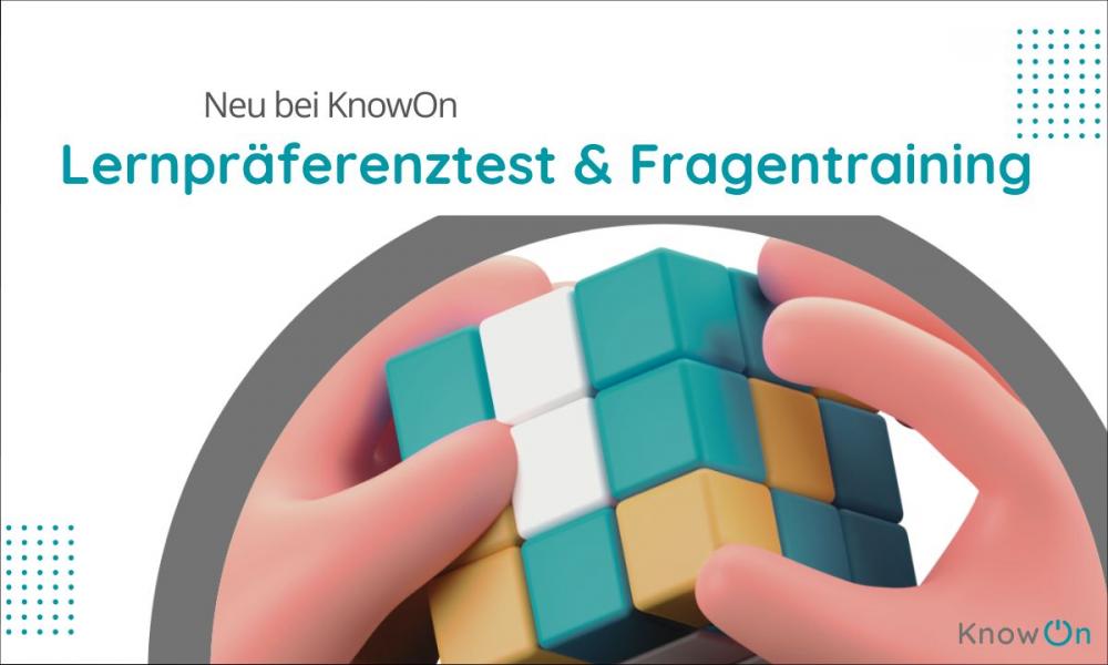🧠✨ Neu bei KnowOn: Lernpräferenz-Test & Fragen-Training – jetzt mitgestalten! ✨🧠